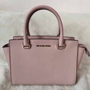 NWT - Michael Kors Soft Pink Satchel